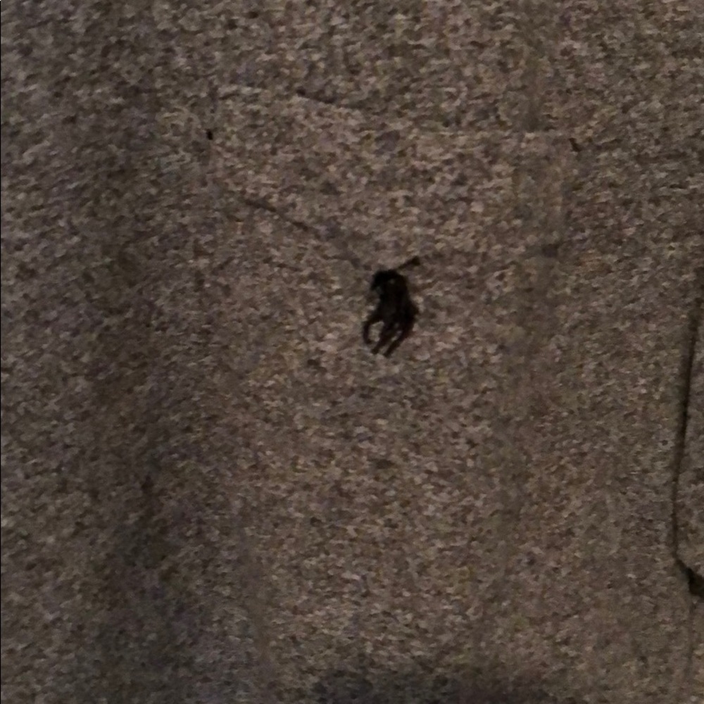 Grey Polo pocket t-shirt - Picture 2 of 4
